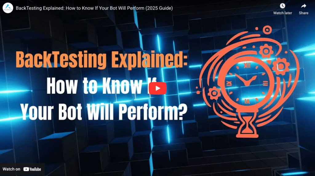 Back-Testing Explained: How To Know If Your Bot Will Perform? 1 Backtesting Explained